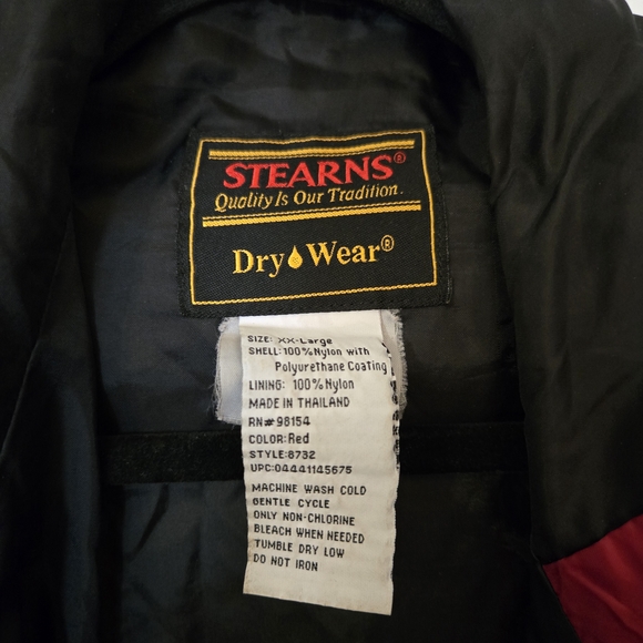 Stearns Dry Wear Red and Gray Jacket - Picture 4 of 4